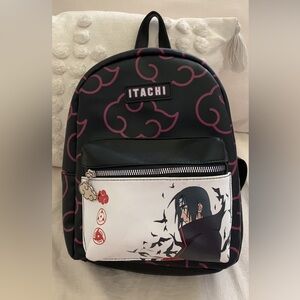 Naruto backpack. Itachi embellished on the front.